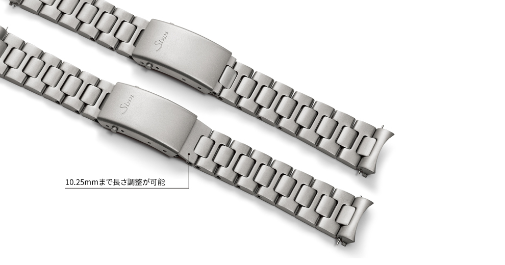 ジン 新フォールディングクラスプ付きブレスレット