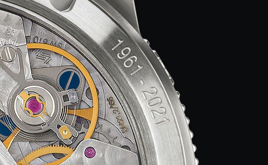 1961-2021：創業の1961年と60周年の2021年の年号