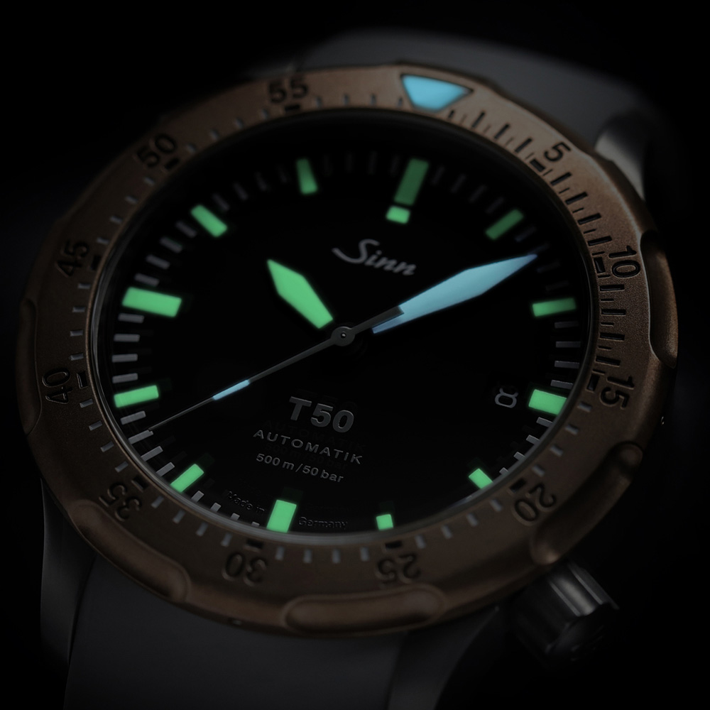 2色に色分けした夜光処理