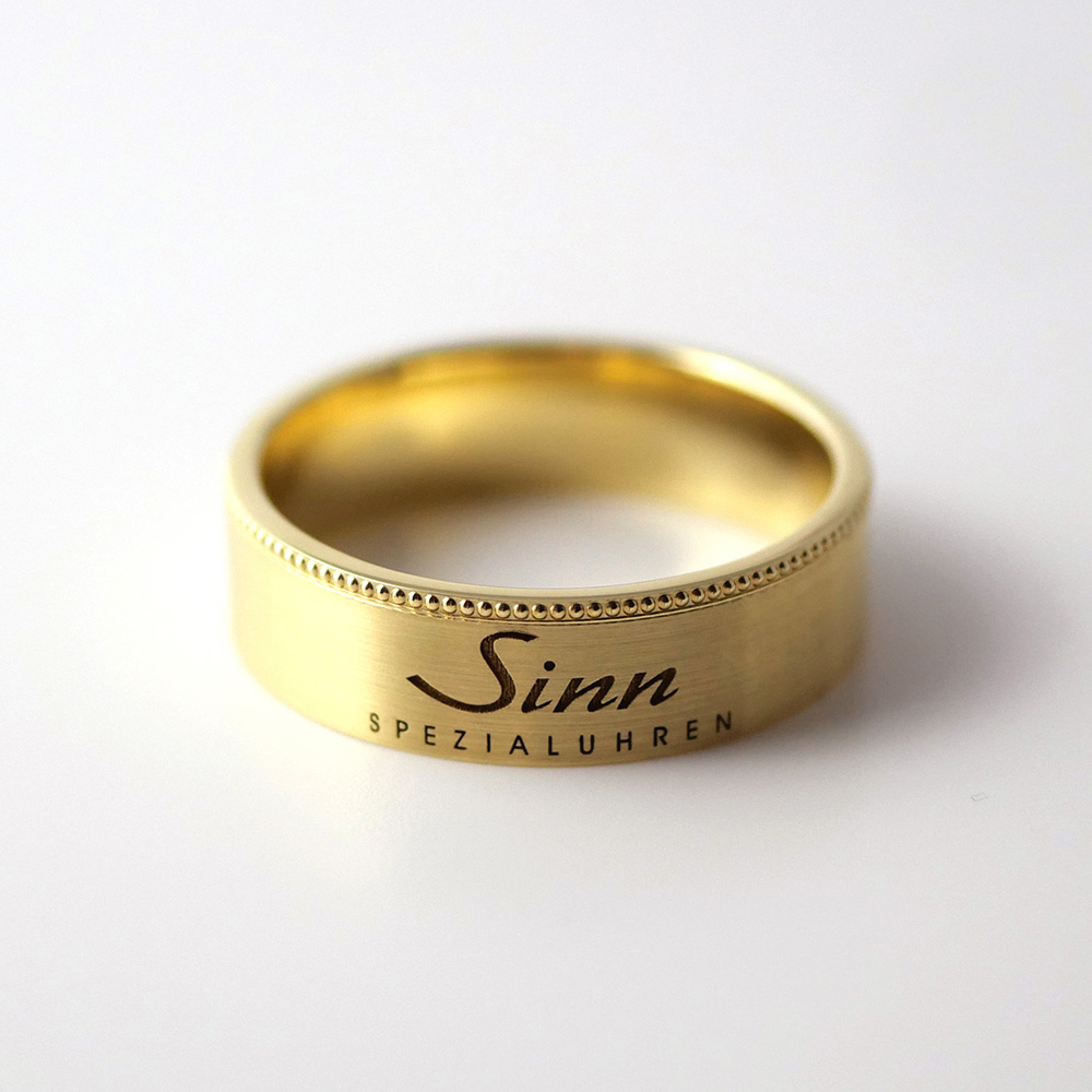 イエローゴールドリング