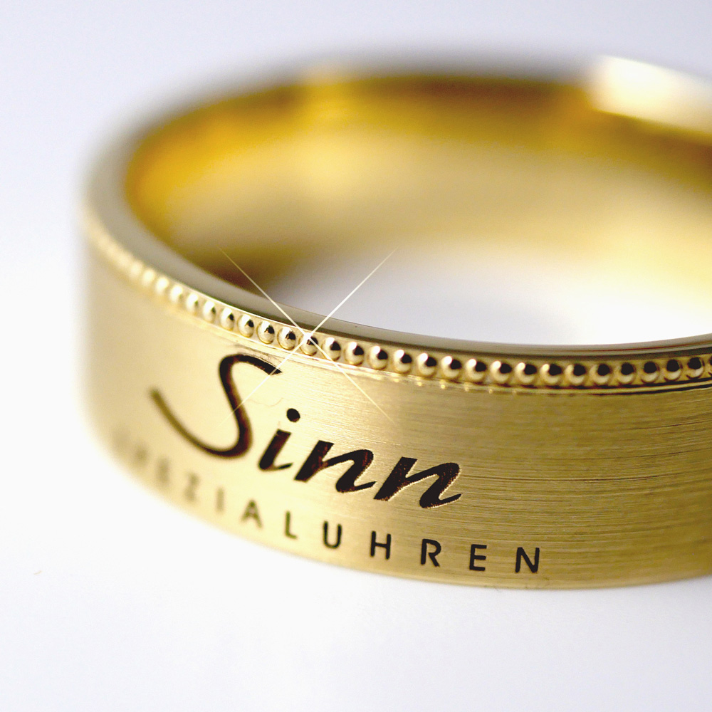 イエローゴールドリング