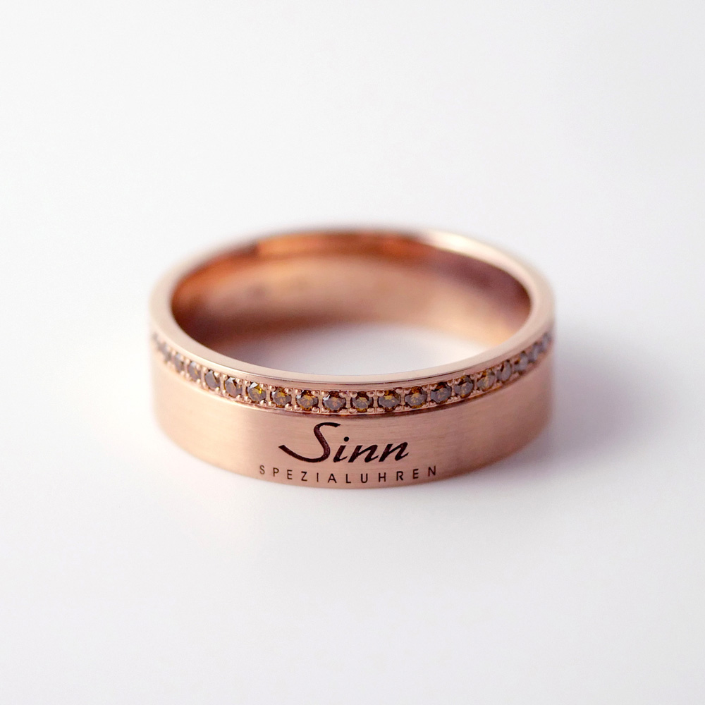 コニャックダイヤモンドリング