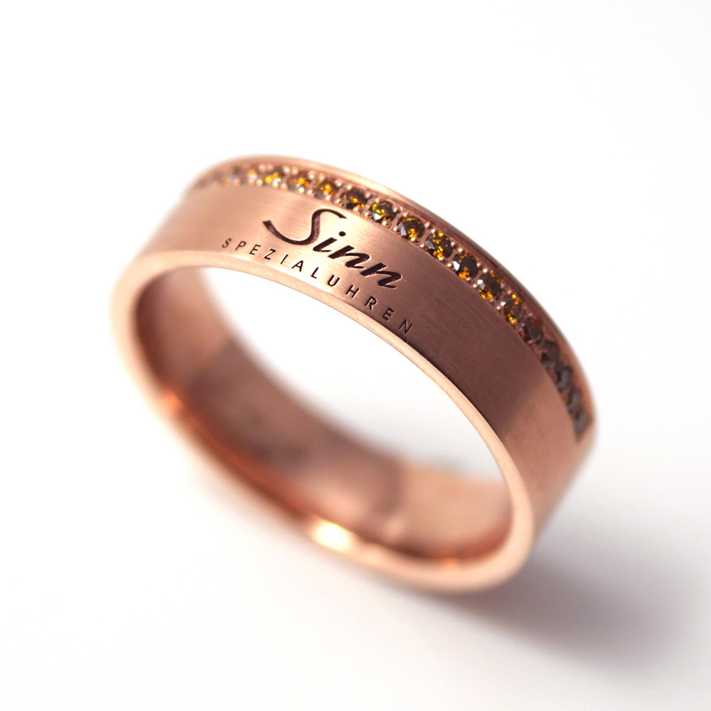 コニャックダイヤモンドリング