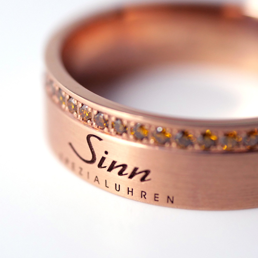 コニャックダイヤモンドリング