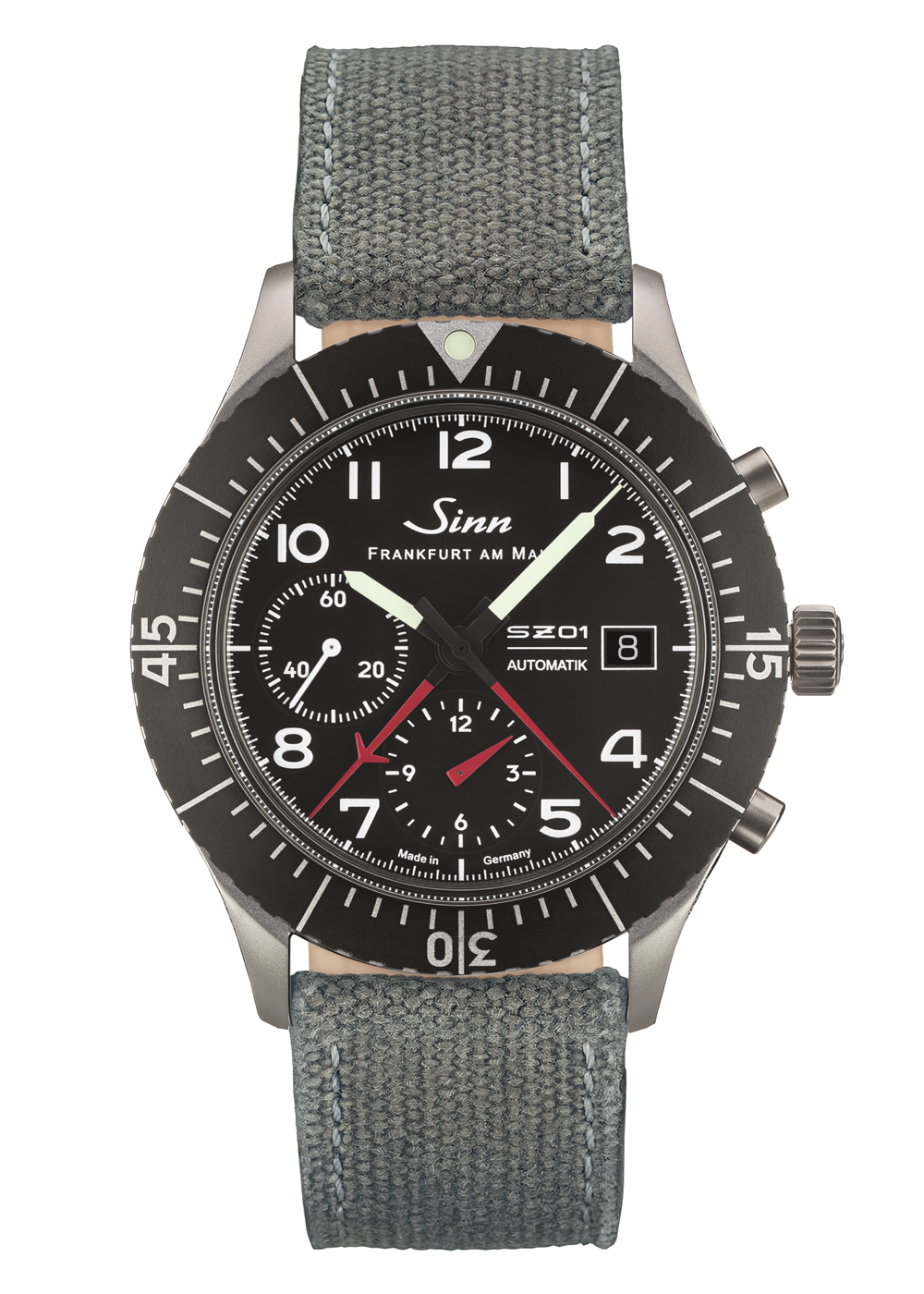 別売り（16,500円※）のキャンバスレザー装着例